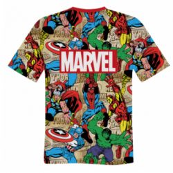 Чоловіча футболка 3D Marvel and Heroes - PrintSalon