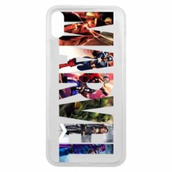Чехол для iPhone Xs Max Marvel Avengers - PrintSalon
