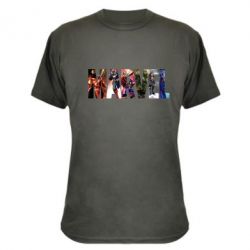Камуфляжная футболка Marvel Avengers-PrintSalon Камуфляжная футболка Marvel Avengers