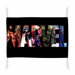 Флаг Marvel Avengers - PrintSalon
