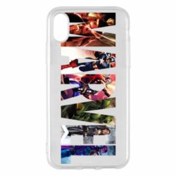 Чехол для iPhone X/Xs Marvel Avengers - PrintSalon