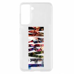 Чехол для Samsung S21 Marvel Avengers - PrintSalon