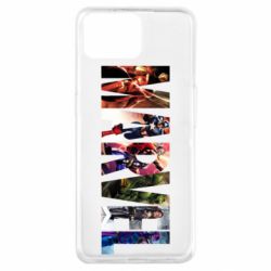 Чехол для Oppo A73 Marvel Avengers - PrintSalon