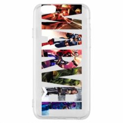Чехол для iPhone 6/6S Marvel Avengers - PrintSalon