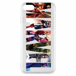 Чехол для iPhone 7 Marvel Avengers - PrintSalon