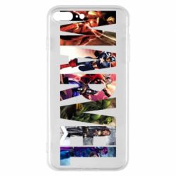 Чехол для iPhone 8 Plus Marvel Avengers - PrintSalon