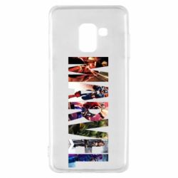 Чехол для Samsung A8 2018 Marvel Avengers - PrintSalon