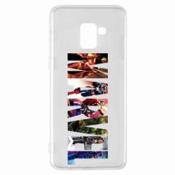 Чехол для Samsung A8+ 2018 Marvel Avengers - PrintSalon