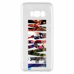Чехол для Samsung S8 Marvel Avengers - PrintSalon
