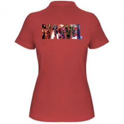 Женское поло Marvel Avengers-PrintSalon Женское поло Marvel Avengers