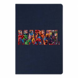 Блокнот з принтом Marvel comics and heroes - PrintSalon