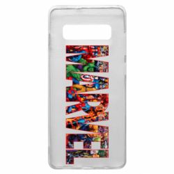 Чохол для Samsung S10+ Marvel comics and heroes - PrintSalon