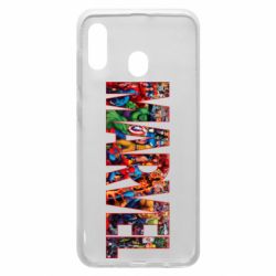 Чохол для Samsung A20 Marvel comics and heroes - PrintSalon