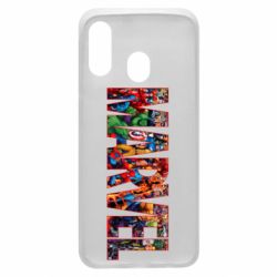Чохол для Samsung A40 Marvel comics and heroes - PrintSalon