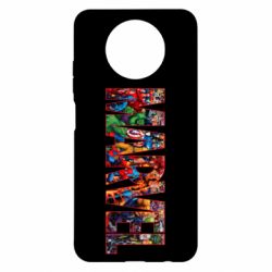 Чохол для Xiaomi Redmi Note 9 5G/Redmi Note 9T Marvel comics and heroes - PrintSalon