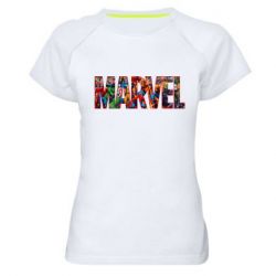 Жіноча футболка для спорту Marvel comics and heroes - PrintSalon