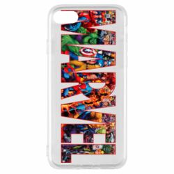 Чохол для iPhone 7 Marvel comics and heroes - PrintSalon