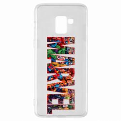 Чохол для Samsung A8+ 2018 Marvel comics and heroes - PrintSalon