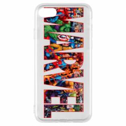 Чохол для iPhone 8 Marvel comics and heroes - PrintSalon