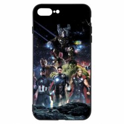 Чехол для iPhone 7 Plus Marvel Heroes 1 - PrintSalon