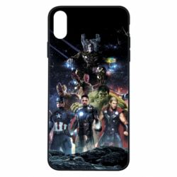 Чехол для iPhone Xs Max Marvel Heroes 1 - PrintSalon