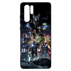 Чехол для Huawei P30 Pro Marvel Heroes 1 - PrintSalon