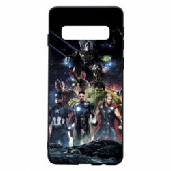 Чехол для Samsung S10 Marvel Heroes 1 - PrintSalon