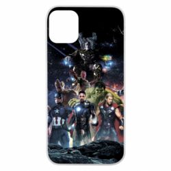Чехол для iPhone 11 Pro Marvel Heroes 1