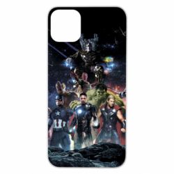 Чехол для iPhone 11 Pro Max Marvel Heroes 1 - PrintSalon