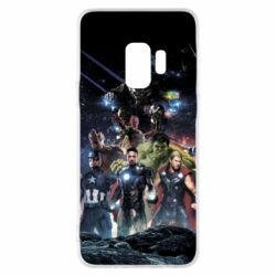 Чехол для Samsung S9 Marvel Heroes 1 - PrintSalon