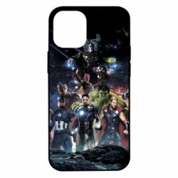 Чехол для iPhone 12 mini Marvel Heroes 1 - PrintSalon