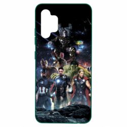 Чехол для Samsung A32 4G Marvel Heroes 1 - PrintSalon