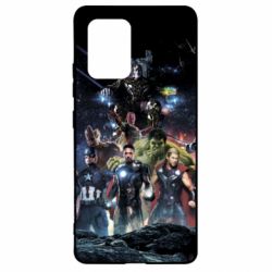 Чехол для Samsung S10 Lite Marvel Heroes 1 - PrintSalon