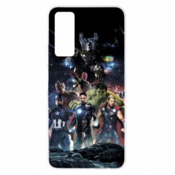 Чехол для Huawei P Smart 2021 Marvel Heroes 1 - PrintSalon