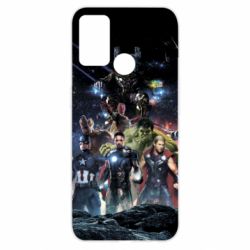 Чехол для Oppo A52/A72/A92 Marvel Heroes 1 - PrintSalon