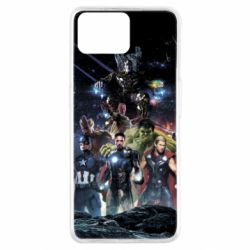 Чехол для Oppo A73 Marvel Heroes 1 - PrintSalon