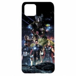 Чехол для Oppo A92s Marvel Heroes 1 - PrintSalon