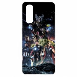 Чехол для Oppo Find X2 Marvel Heroes 1 - PrintSalon