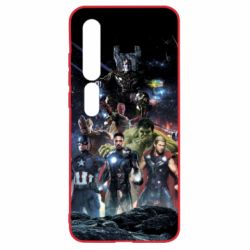 Чехол для Xiaomi Mi10/10 Pro Marvel Heroes 1 - PrintSalon