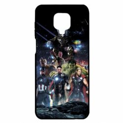 Чехол для Xiaomi Redmi Note 9S/9Pro/9Pro Max Marvel Heroes 1 - PrintSalon
