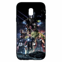 Чехол для Samsung J3 2017 Marvel Heroes 1 - PrintSalon