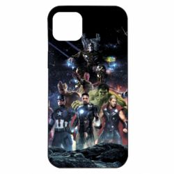 Чехол для iPhone 14 Plus Marvel Heroes 1 - PrintSalon