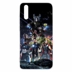 Чехол для Huawei P20 Marvel Heroes 1 - PrintSalon