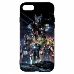 Чехол для iPhone 7 Marvel Heroes 1 - PrintSalon
