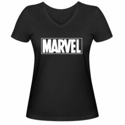 Жіноча футболка з V-подібним вирізом Marvel Minimal