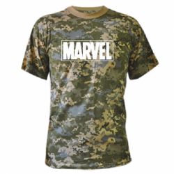 Камуфляжная футболка Marvel Minimal