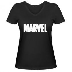 Жіноча футболка з V-подібним вирізом Marvel Minimal