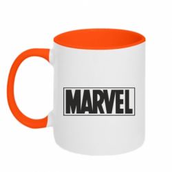 Чашка двухцветная 320ml Marvel Minimal