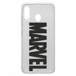 Чехол для Samsung A20 Marvel Minimal - PrintSalon
