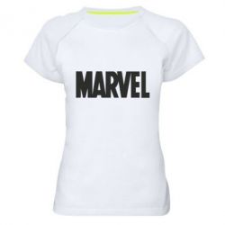 Женская футболка для спорта Marvel Minimal - PrintSalon